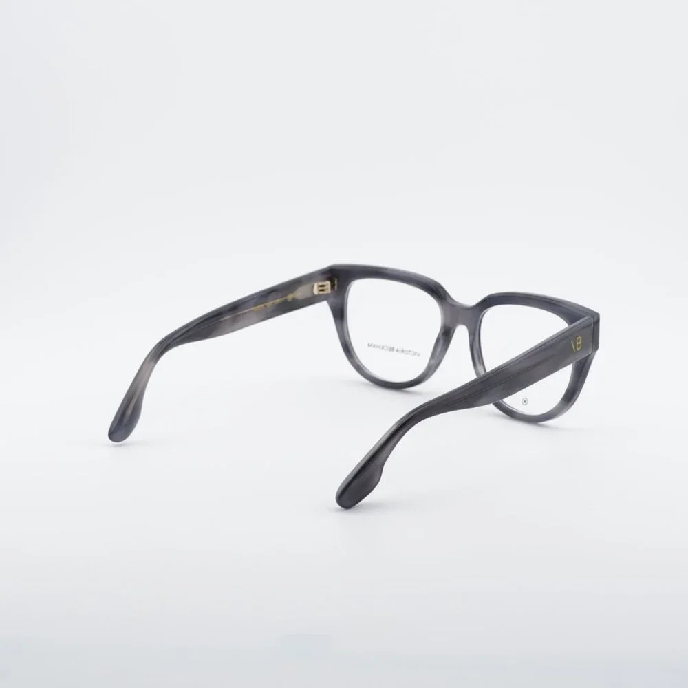 Victoria Beckham VB2674 036 Eyeglasses Striped Grey 53mm Cat Eye Frame